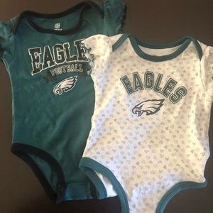 12 month girls Eagles shirts